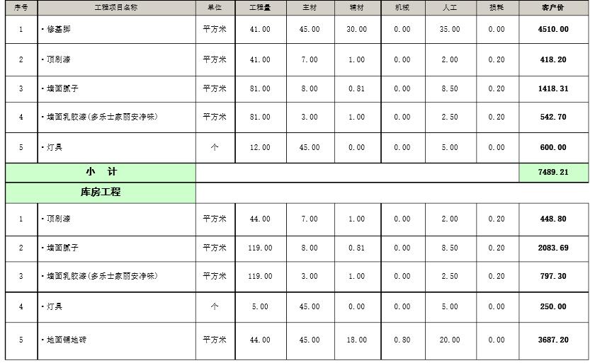 草莓色版视频APP工程预算表